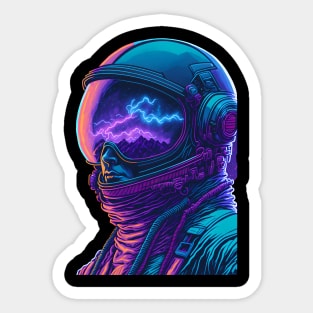 astronaut lover Sticker